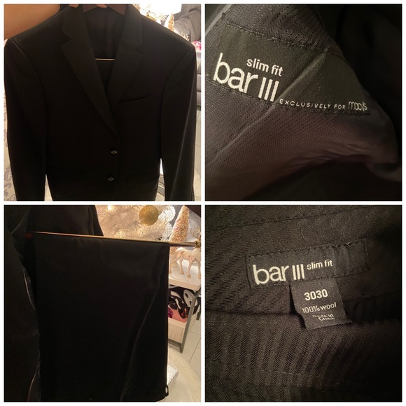 EUC Bundle of 8 Macy’s Bar III Suits - Picture 2 of 5